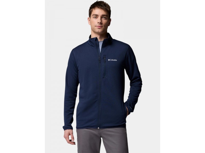 Columbia Essential Hike Grid Fleece férfi (collegiate navy)
