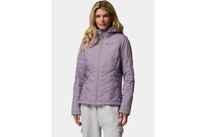 Columbia Heavenly Hooded Jacket - shale purple