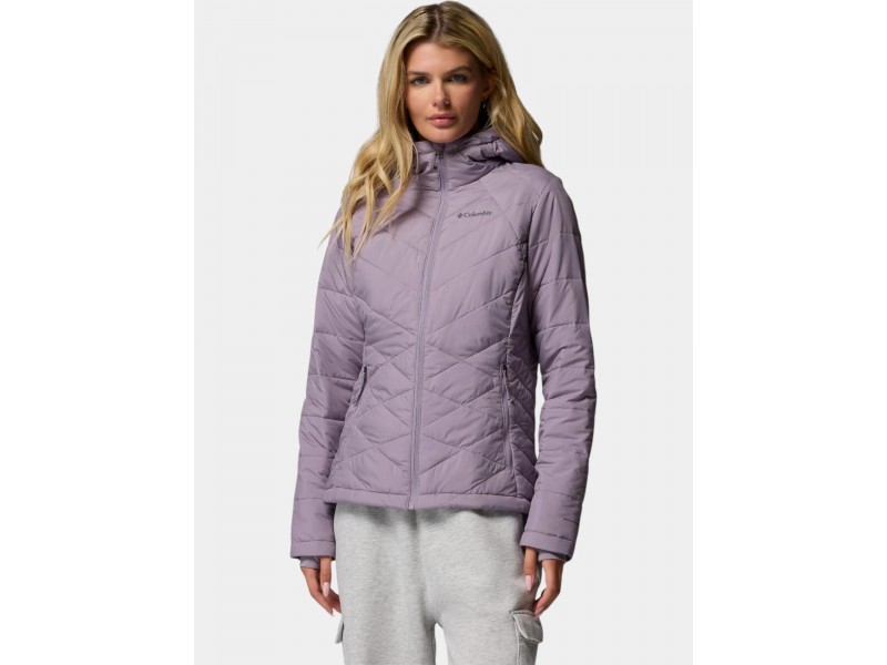Columbia Heavenly Hooded Jacket - shale purple