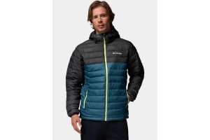 Columbia Powder Lite II Kapucnis Dzseki - 429 Everblue