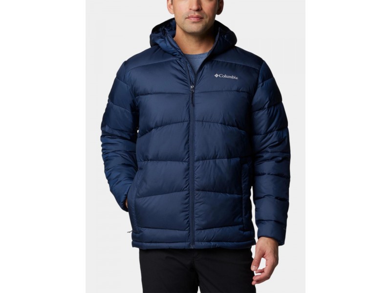 Columbia Fivemile Butte II kapucnis dzseki (Collegiate Navy)