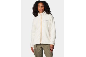 Columbia West Bend Full Zip II női sherpa polár - chalk