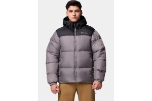 Columbia Puffect II Hooded Jacket D - City Grey férfi télikabát