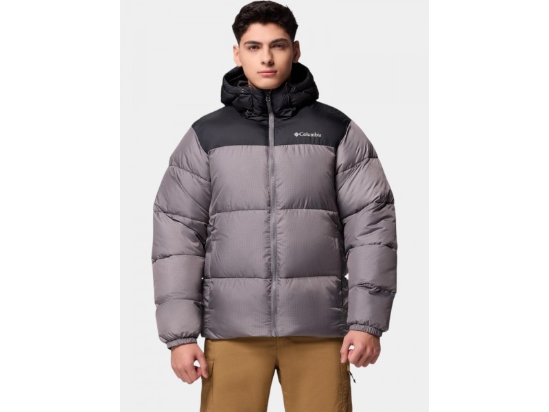 Columbia Puffect II Hooded Jacket D - City Grey férfi télikabát