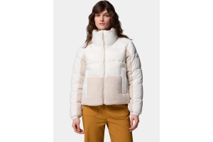 Columbia Leadbetter Point II Sherpa Hybrid női dzseki - Sea Salt