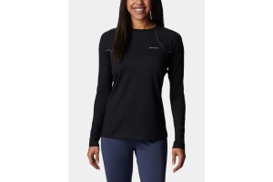 Columbia Heavyweight Stretch női hosszú ujjú aláöltöző - fekete