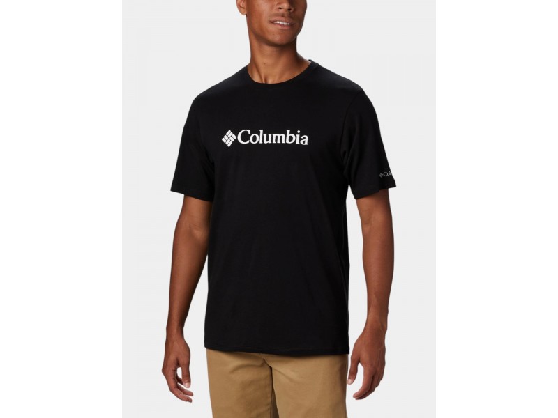 Columbia CSC Basic Logo fekete férfi póló