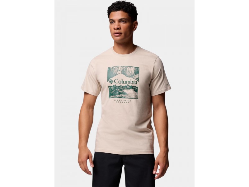 Columbia CSC Seasonal Logo Tee D – férfi organikus pamut póló