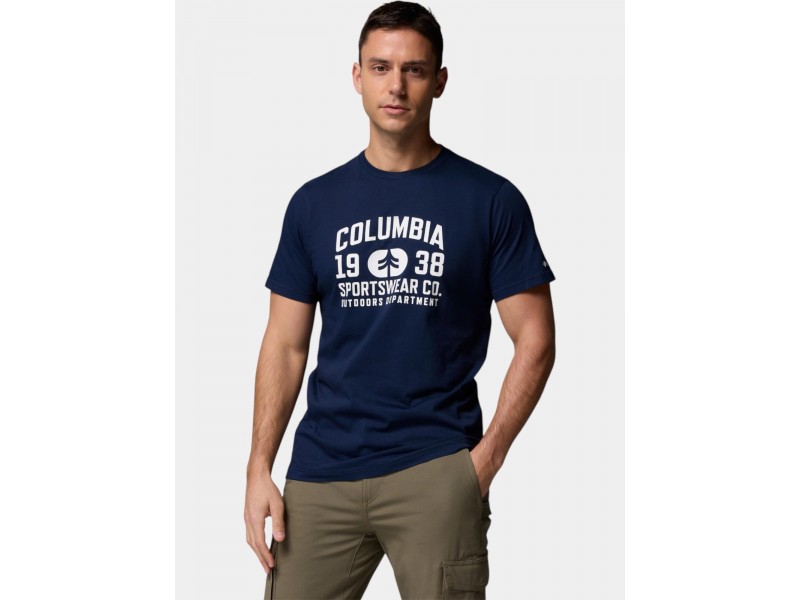 Columbia CSC Seasonal Logo Tee - collegiate navy