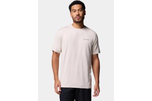 Columbia Kwick Hike Back Graphic férfi póló - dark stone