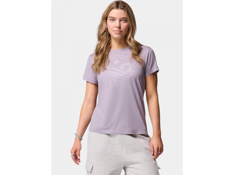 Columbia Sloan Ridge női póló - shale purple