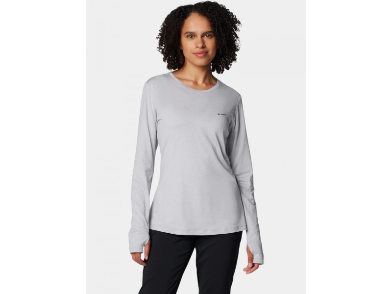 Columbia Sloan Ridge női hosszú ujjú póló - szürke