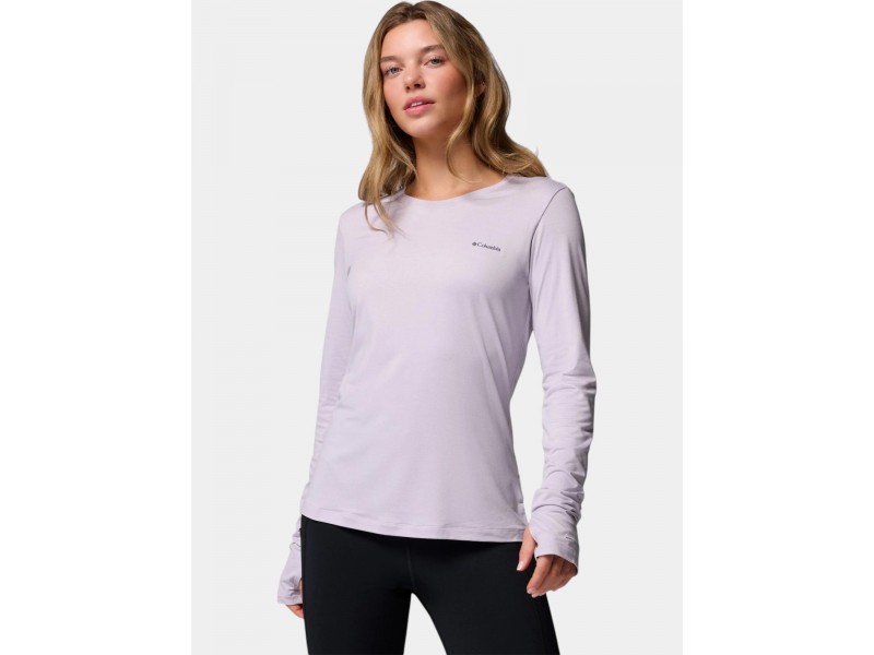Columbia Sloan Ridge női hosszú ujjú póló - Lavender Pearl