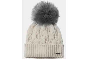 Columbia Boundless Days női pomponos kötött sapka - Dark Stone