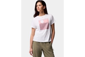 Columbia Rolling Bend női póló, fehér (110-white)