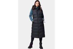 Columbia Pike Lake II Long Vest női - fekete