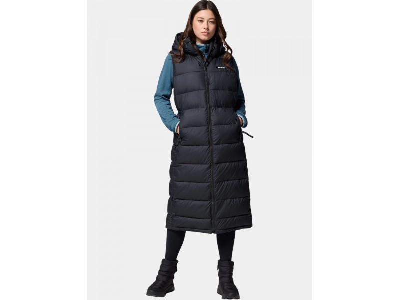 Columbia Pike Lake II Long Vest női - fekete