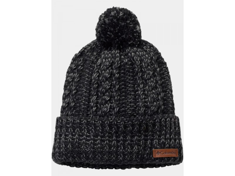 Columbia Cozy Ridge női bojtos sapka 010-black