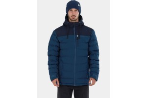 Fundango Passat férfi steppelt télikabát - 460 türkiz