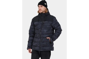 Fundango Passat Padded Jacket - fekete camouflage