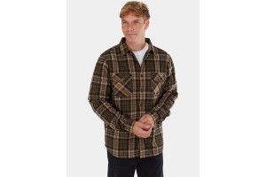 Fundango Roddy Lined Shirt D – 540 army, bélelt ingkabát