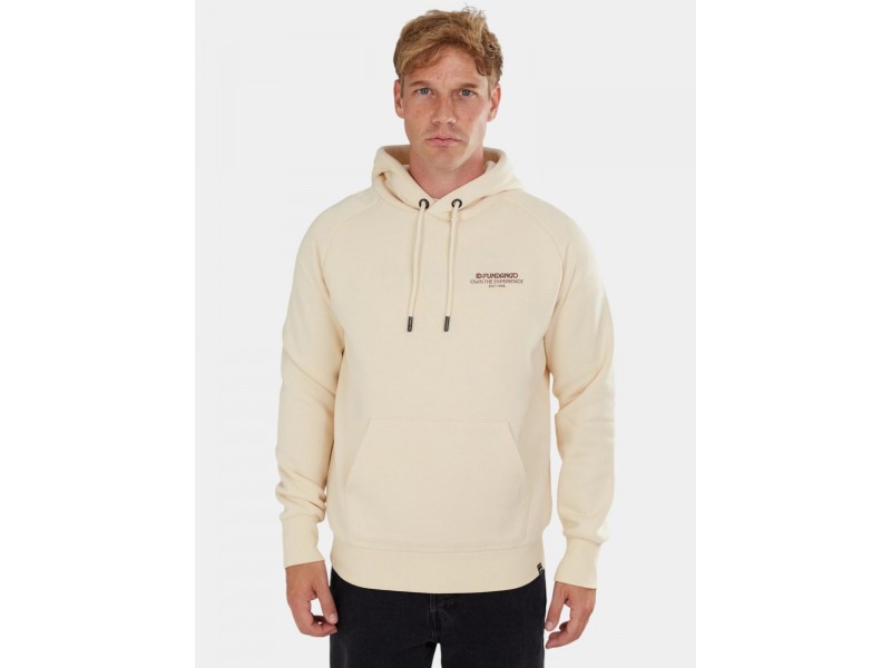 Fundango Talis kapucnis pulóver - Dirty Sand (620)
