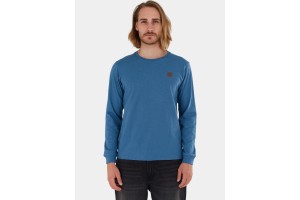 Fundango Justin férfi hosszú ujjú póló (Capri)