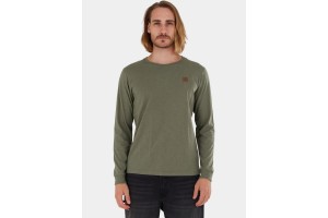 Fundango Justin hosszú ujjú póló (oliv)