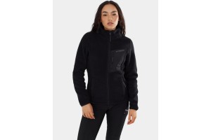 Fundango Shiloh női fekete polár pulóver