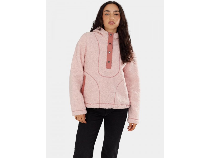 Fundango Juniper női polár pulóver - 330 Rose