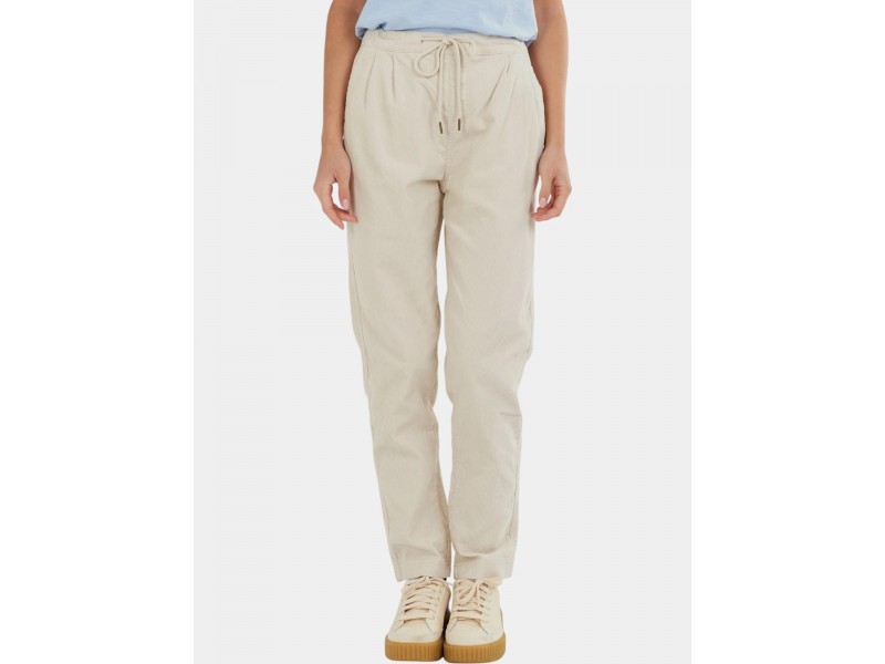 Fundango Lorna női kordnadrág - Stone, 100% pamut