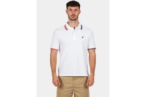 Nautica Atabay férfi galléros póló – fehér (908)