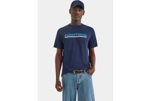 Nautica Koa SS T-Shirt D - sötétkék