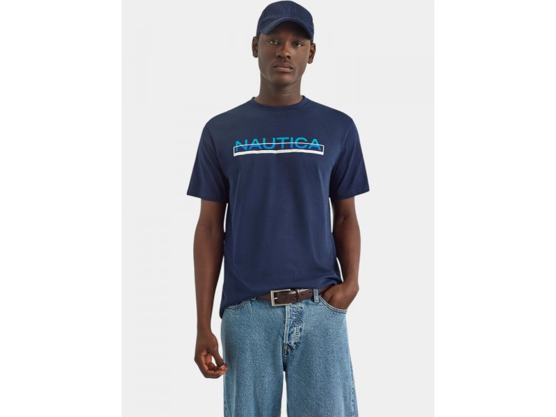Nautica Koa SS T-Shirt D - sötétkék