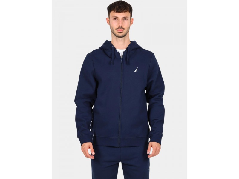 Nautica Makani FZ kapucnis pulóver - Dark Navy