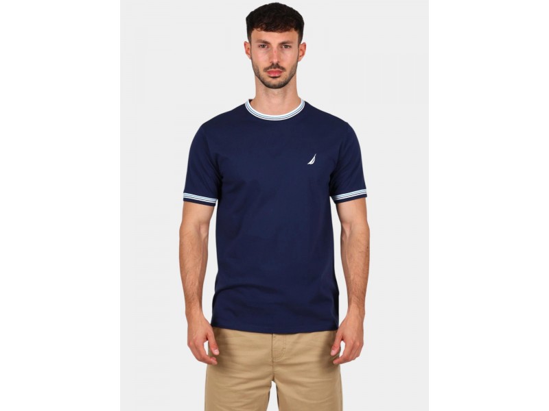 Nautica Orinoco férfi póló - sötétkék (100% pamut)