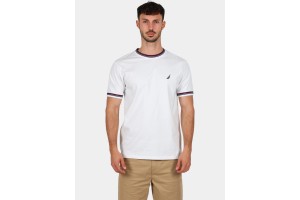 Nautica Orinoco fehér férfi póló - 100% pamut