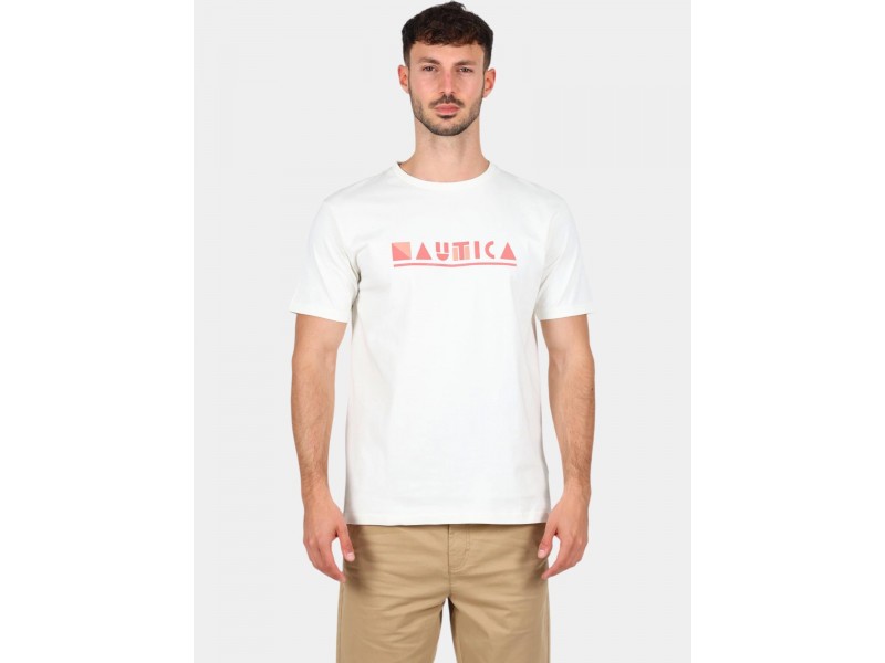 Nautica Drift póló – Off White, 100% pamut