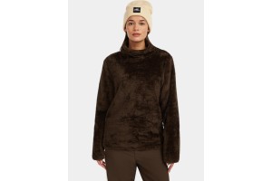 O'Neill FWC Cruz Fuzzy Fleece női pulóver - coffee bean