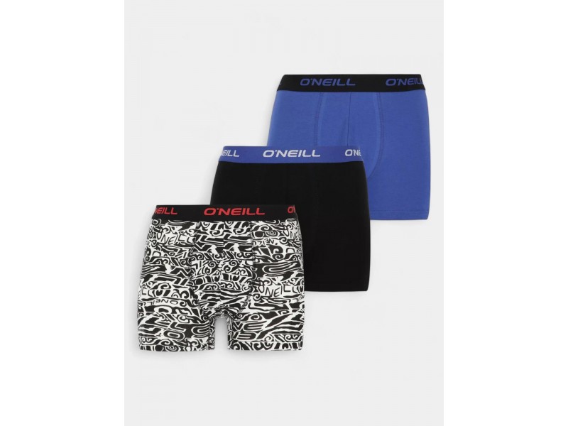 O'Neill férfi boxershort 3 db Gulf Stream