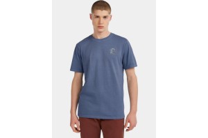O'Neill Originals retro back print férfi póló - Mozart Blue