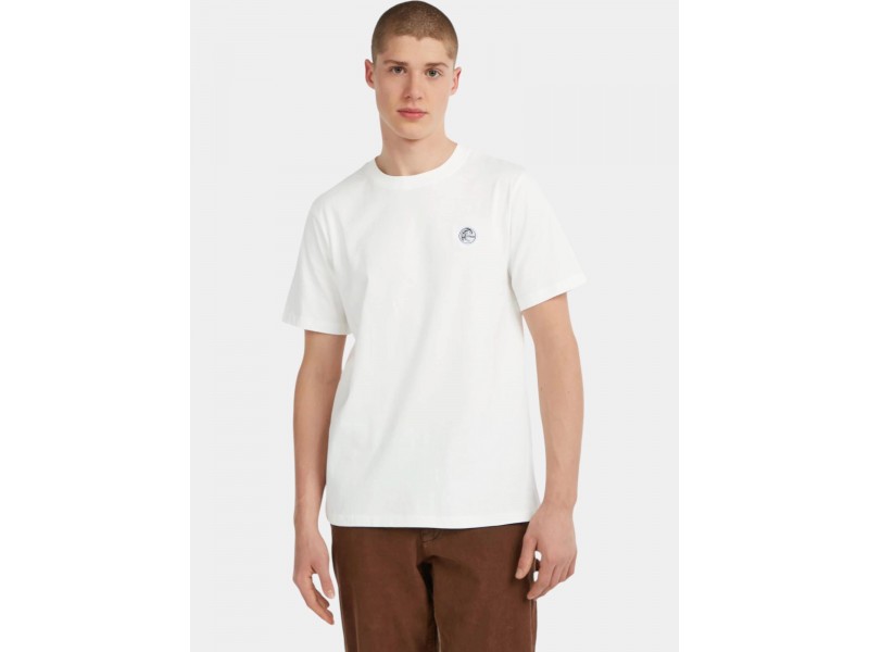 O'Neill Originals Badge férfi póló – fehér, 100% pamut