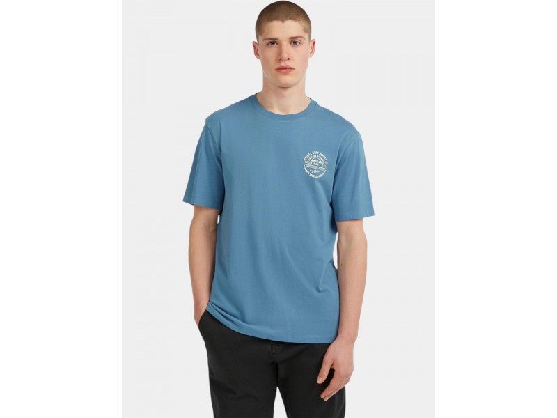 O'Neill Chest Print férfi póló - Mozart Blue