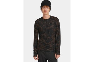 O'Neill Baselayer Top D - férfi aláöltöző fekete/beige