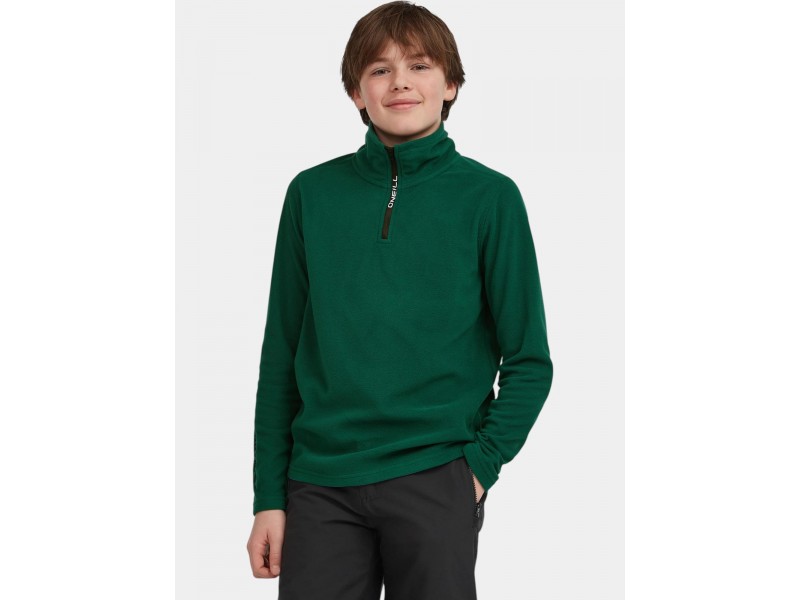 O'Neill FWC Cruz Polartec HZ polár pulóver - Emerald Envy