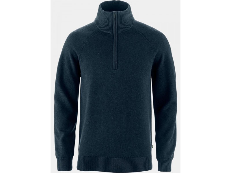 Fjällräven Övik Lite Half Zip M - sötétkék