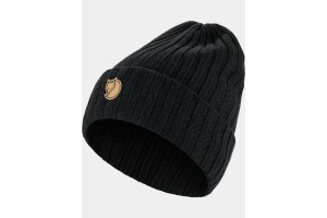 Fjallraven Byron Hat D - 100% gyapjú, fekete
