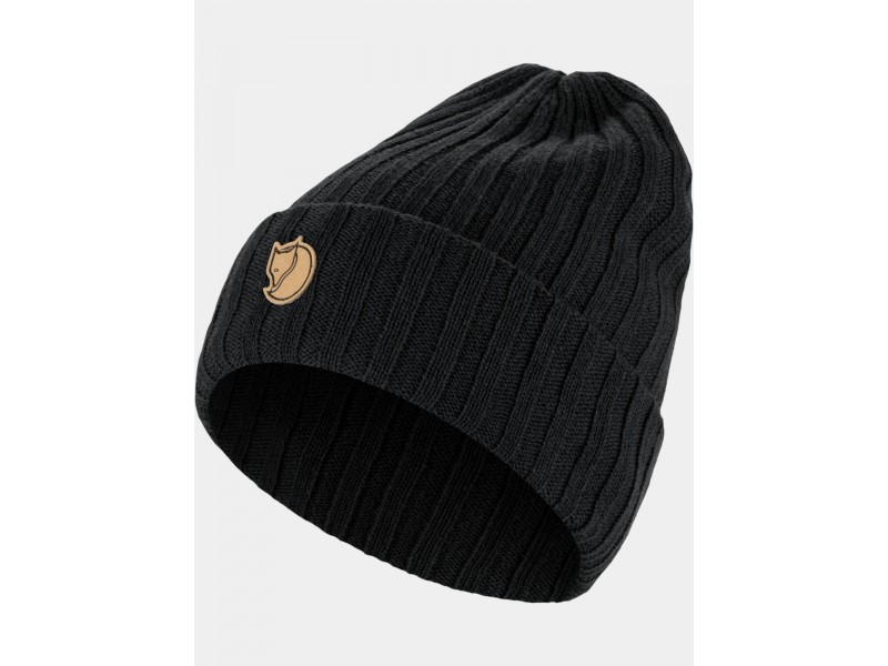Fjallraven Byron Hat D - 100% gyapjú, fekete