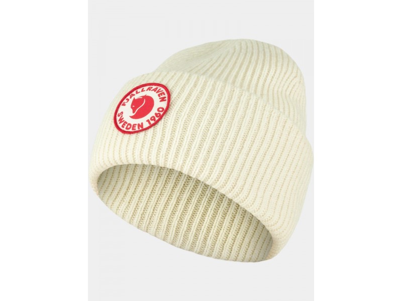 Fjällräven 1960 Logo Hat — Chalk White, gyapjú sapka