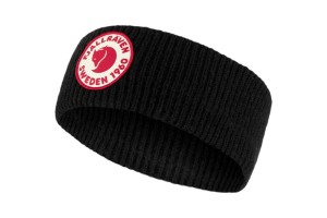 Fjällräven 1960 Logo Headband — fekete, 100% gyapjú